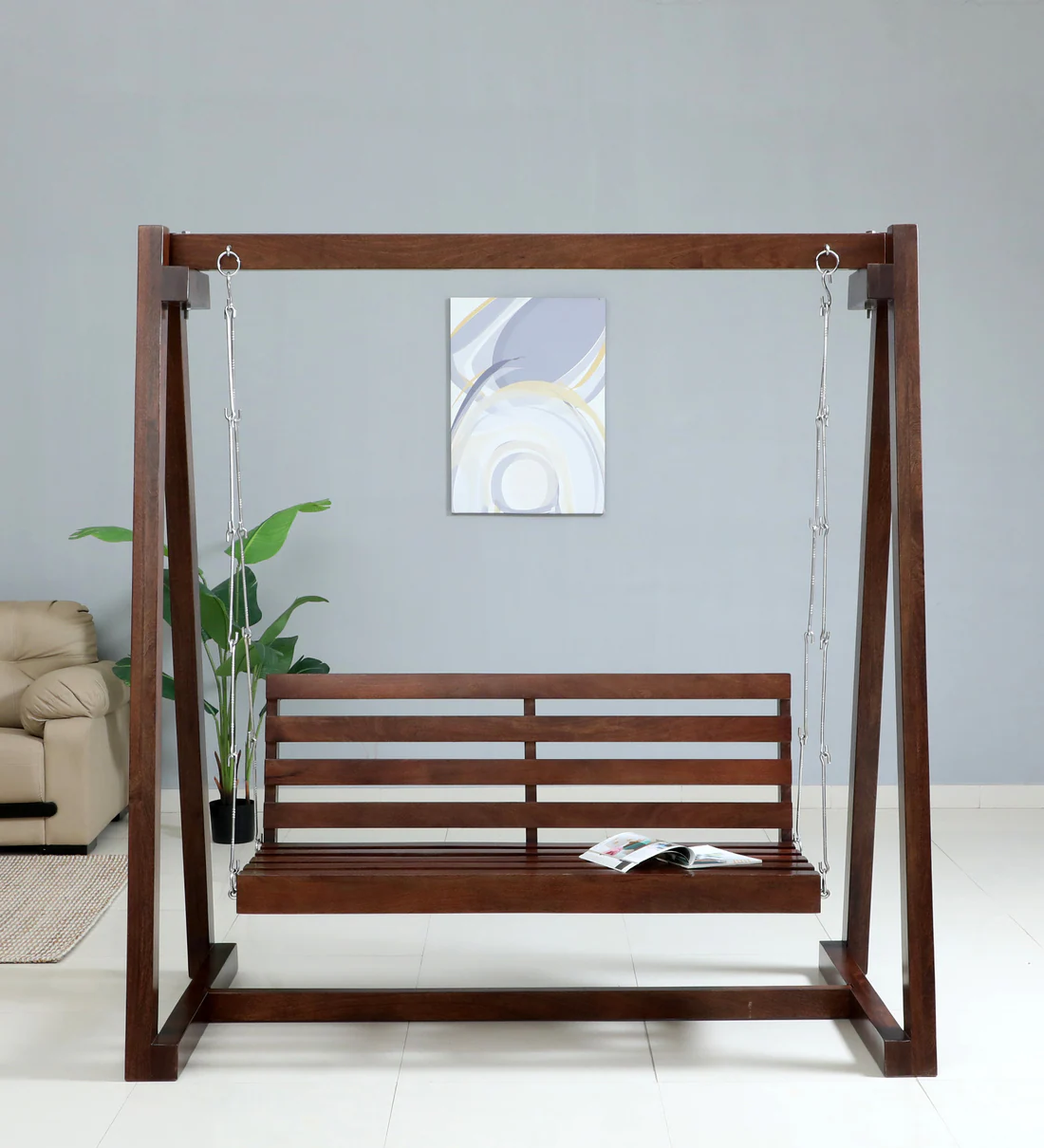 Cres Mango Wood Swing In Tubbaq Finish